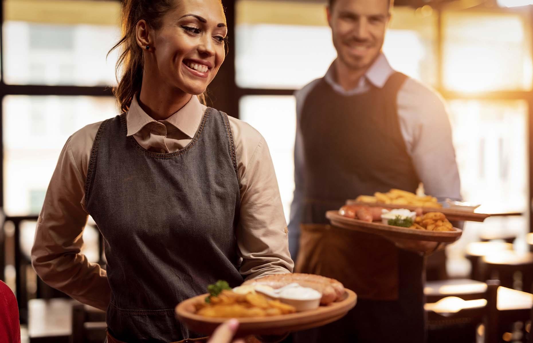 Younger: Food preparation and serving